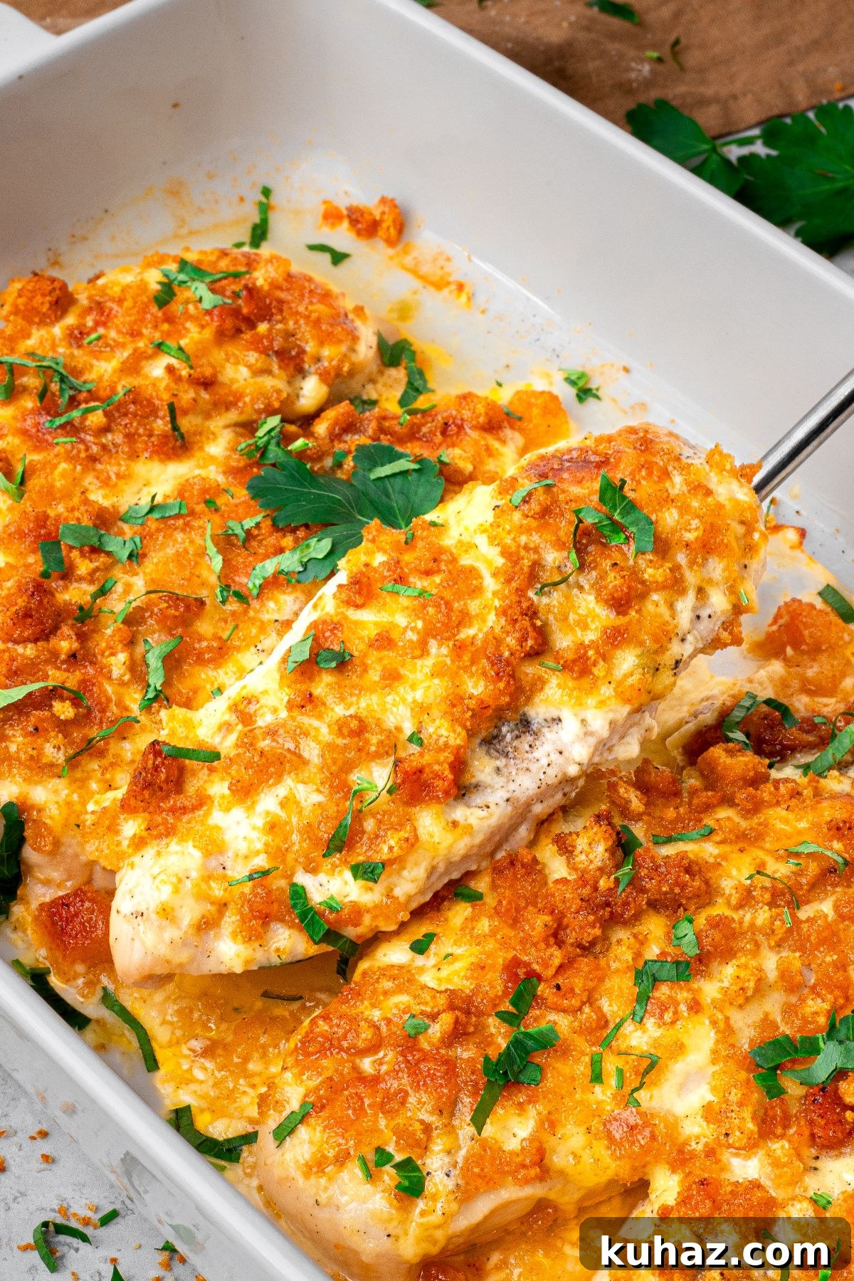 27 Quick High Protein Christmas Dinners for Busy Cooks 4 Baked Caesar Chicken