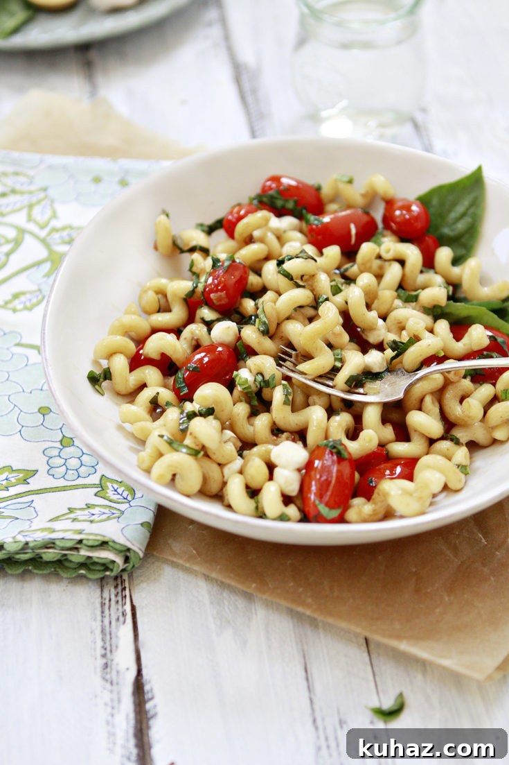 Caprese pasta