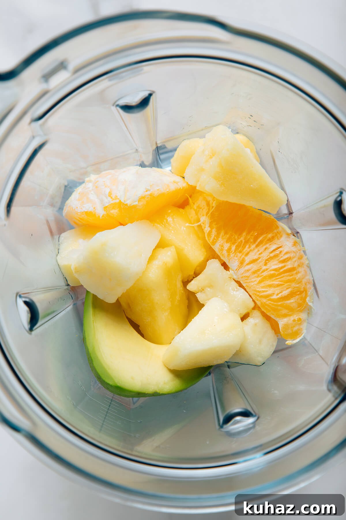 Creamy Pineapple Avocado Smoothie Recipe 4 how to make pineapple avocado smoothie