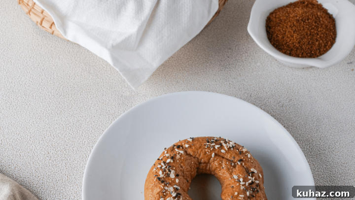 This is how my gluten-free bagels turned out!