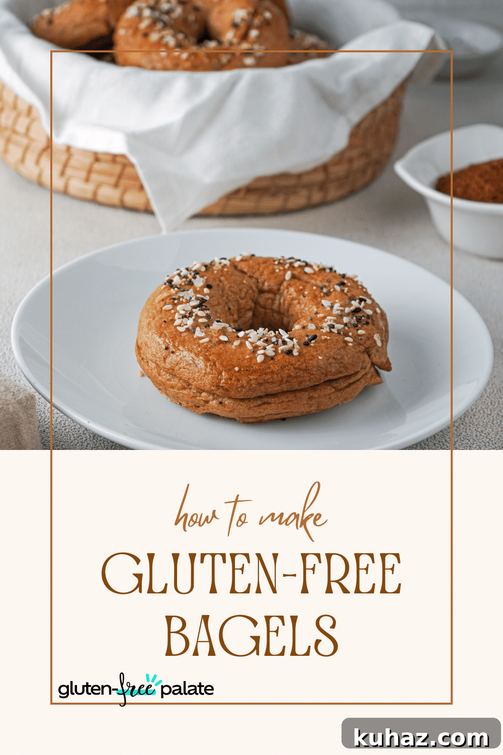 Soft and Chewy Gluten-Free Bagels Recipe 15 Here's my recipe for gluten-free bagels.