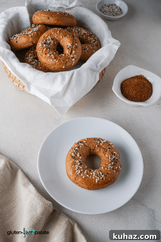 Soft and Chewy Gluten-Free Bagels Recipe 4 This is how my gluten-free bagels turned out!