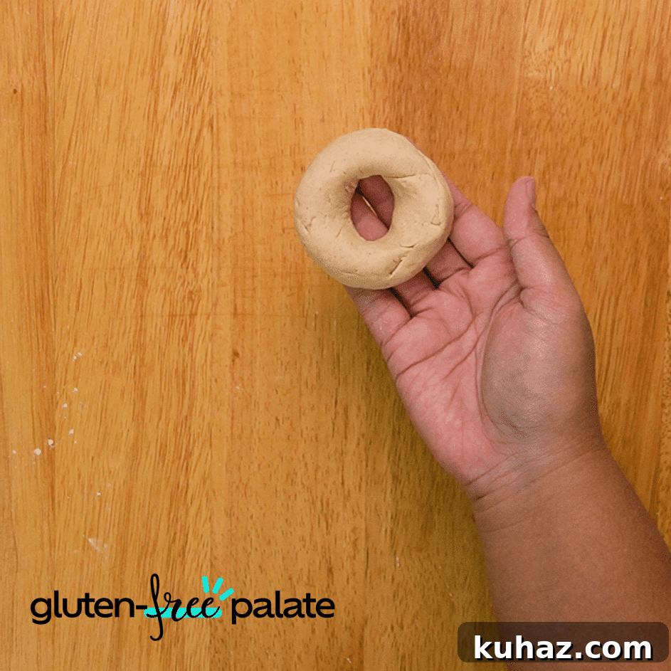 Soft and Chewy Gluten-Free Bagels Recipe 8 Shape them however you want. Rings are traditional.