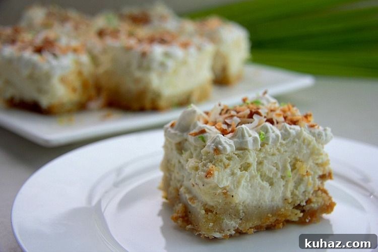 Coconut Cheesecake Bars Recipe 3 img 18191 2