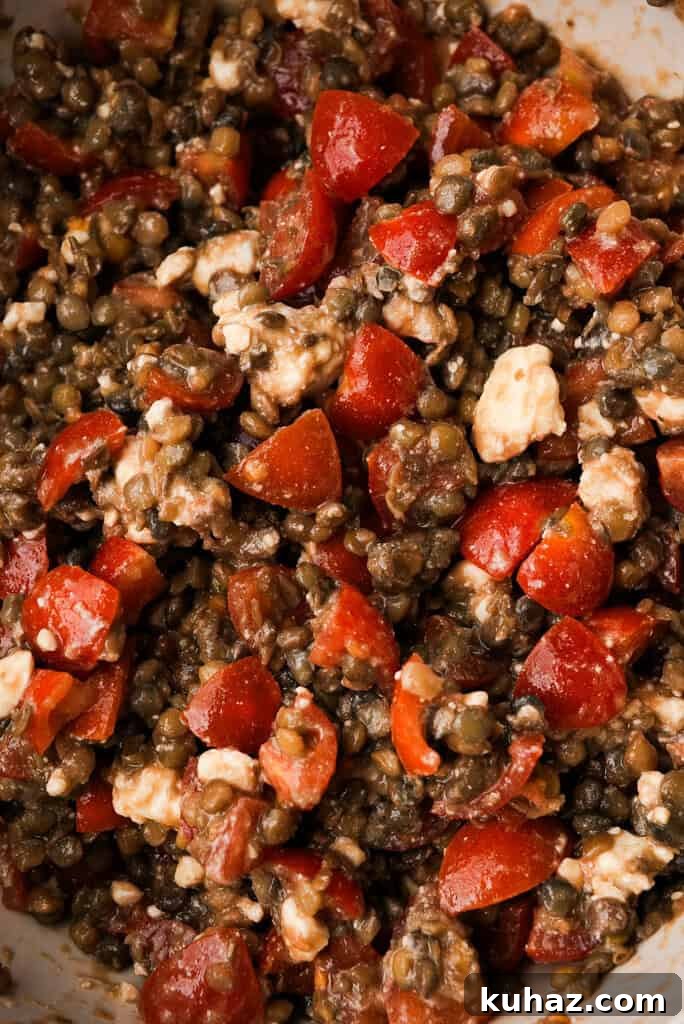 How to cook lentils for salad mixed lentil salad