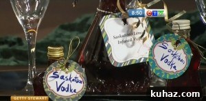 How to Make Infused Vodka at Home 2 infused saskatoon vodka