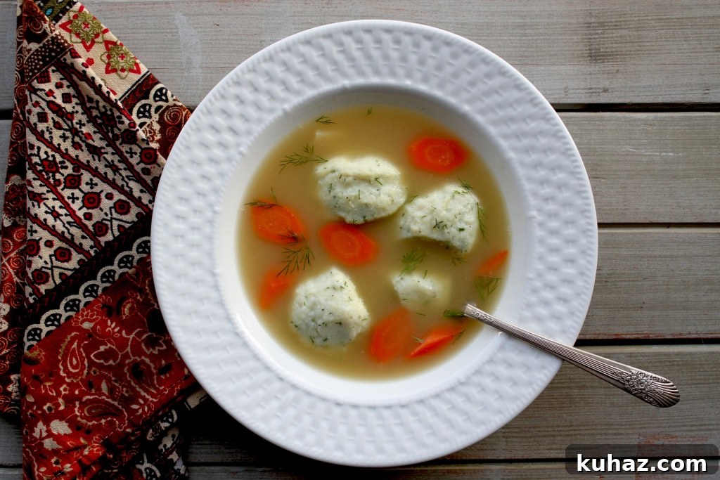 Gluten-Free Matzo Balls for Passover Soup 2 gluten-free matzo balls in chicken soup
