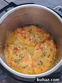 instant pot chicken piccata