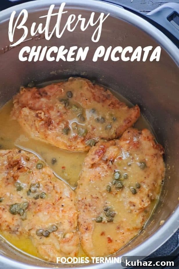 instant pot chicken piccata