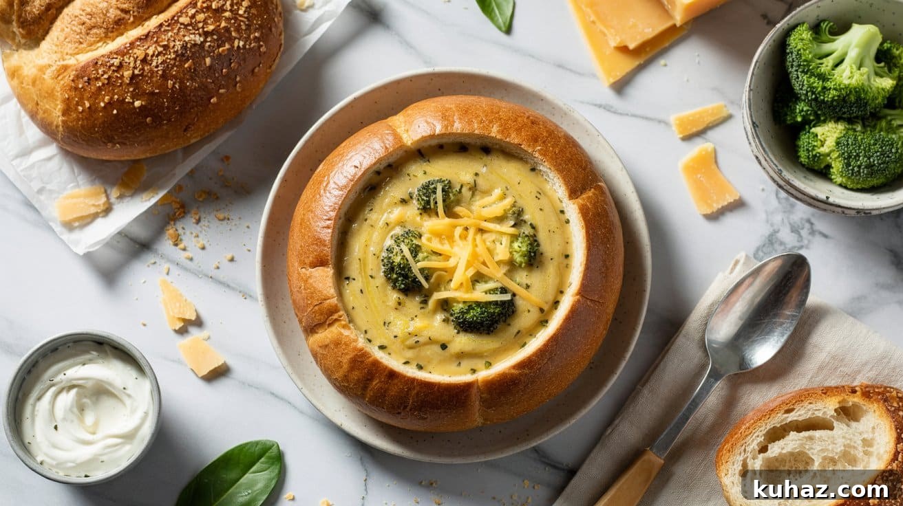 20 Bread Bowl Soup Recipes for Cozy Dinners 4 20 Cozy Bread Bowl Soup Recipes to Warm Your Soul