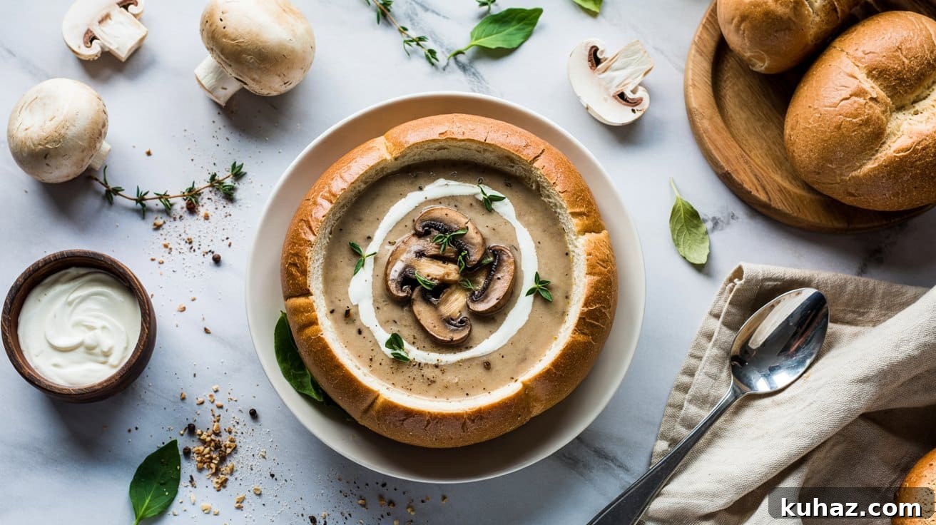 20 Bread Bowl Soup Recipes for Cozy Dinners 8 20 Cozy Bread Bowl Soup Recipes to Warm Your Soul