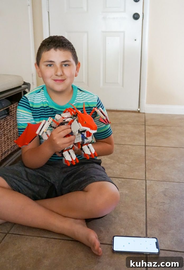 Build and Animate a Dragon with the JIMU Robot 3 img 22734 2