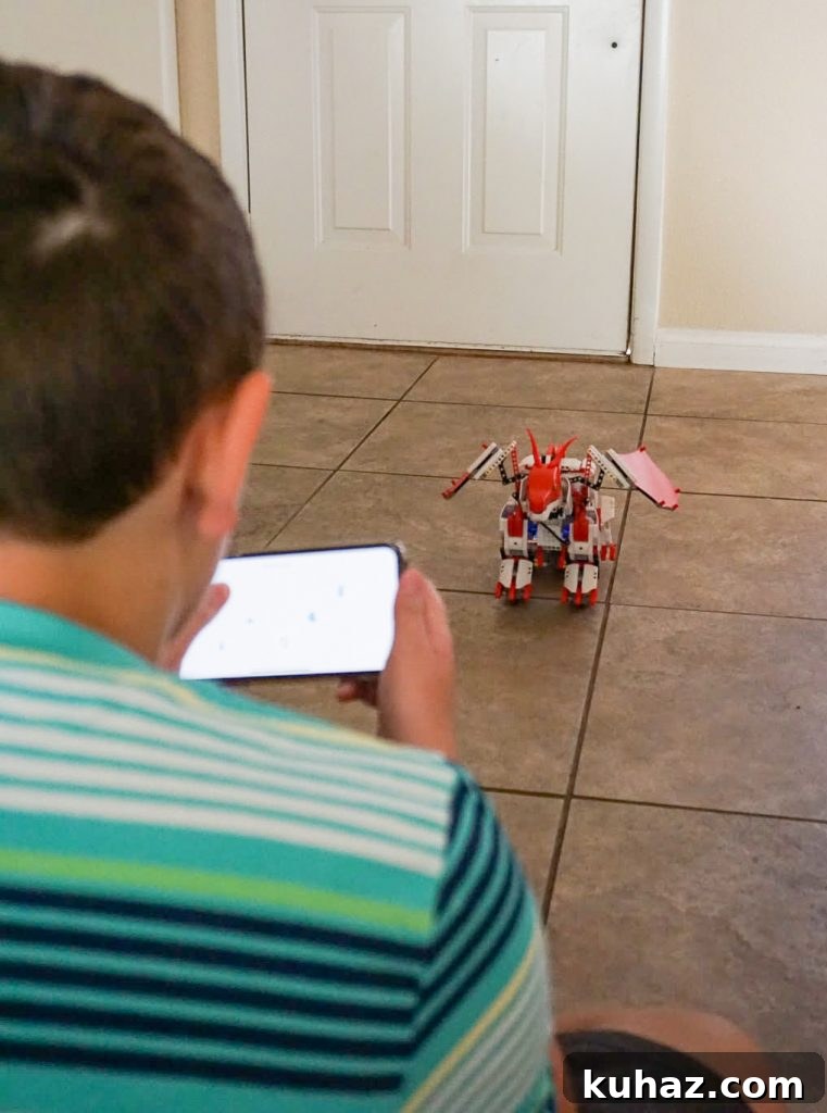 Build and Animate a Dragon with the JIMU Robot 5 img 22734 4