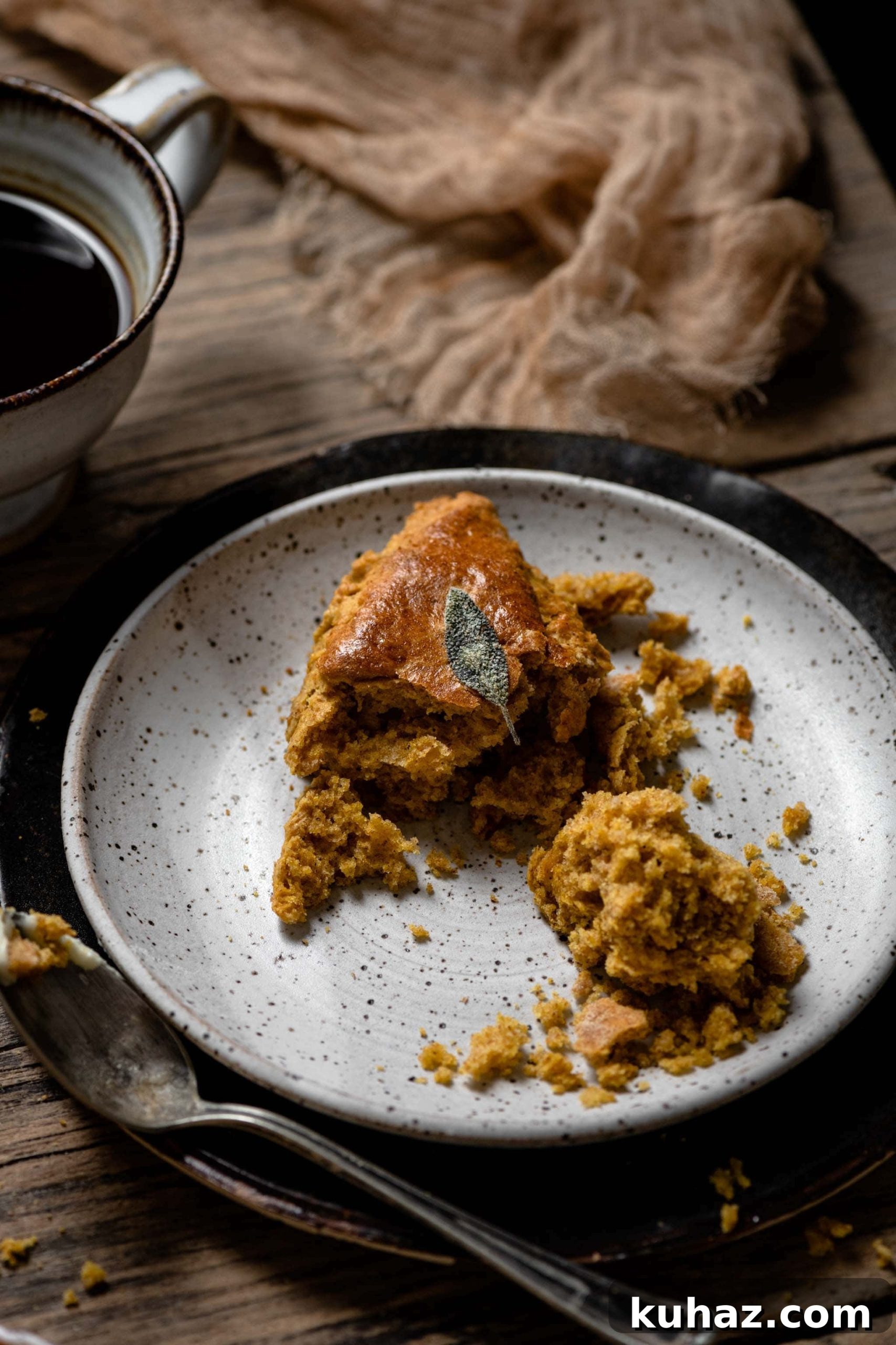 homemade pumpkin scone recipe with sage
