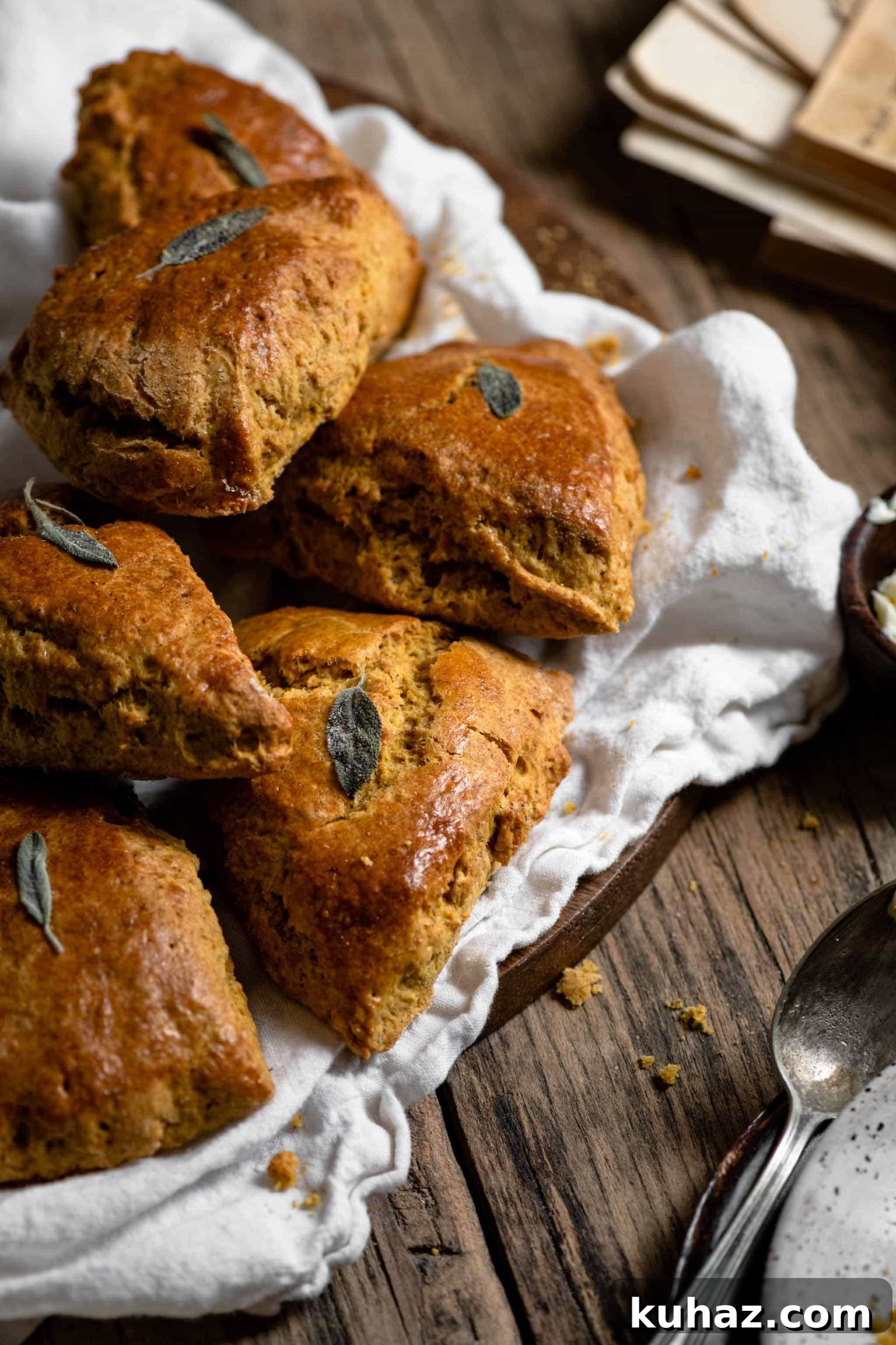 homemade sage pumpkin scone recipe