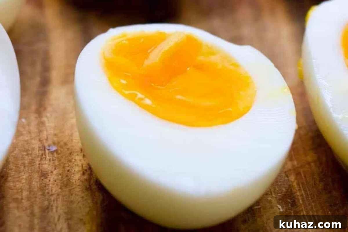 10 Air Fryer Egg Recipes to Transform Breakfast 2 Soft boiled egg on a plate