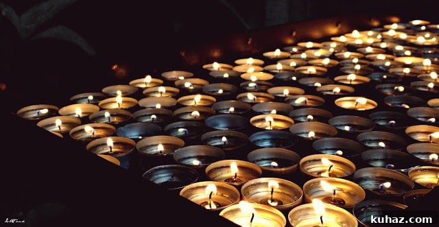 lots of candles 