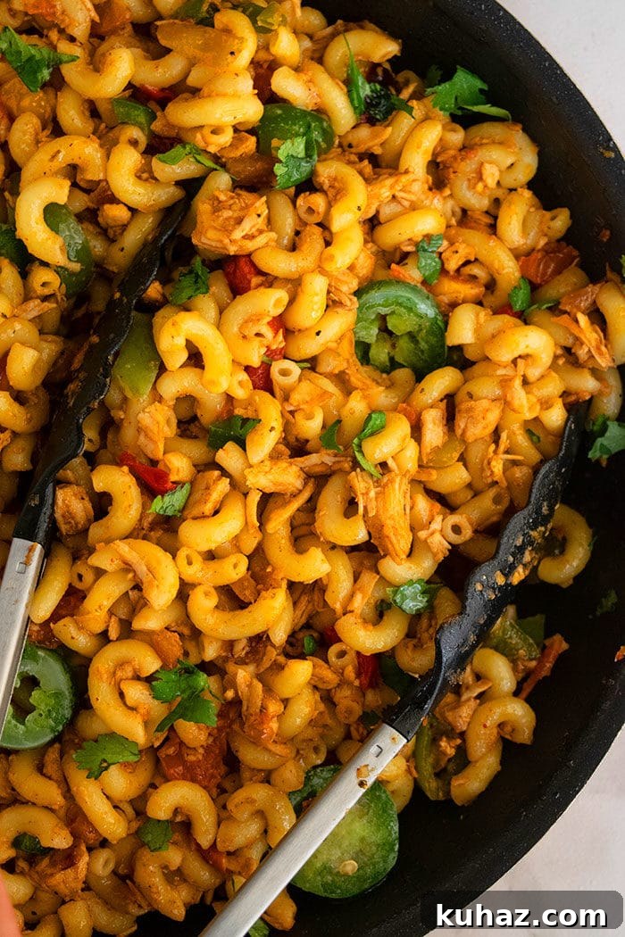 One Pot Chicken Fajita Pasta Recipe 4 Creamy one pot chicken fajita pasta with peppers and onions