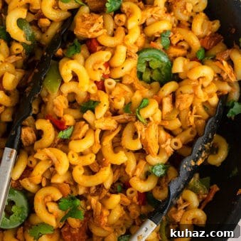 One Pot Chicken Fajita Pasta Recipe 5 One Pot Chicken Pasta Recipe (Chicken Fajita Pasta)