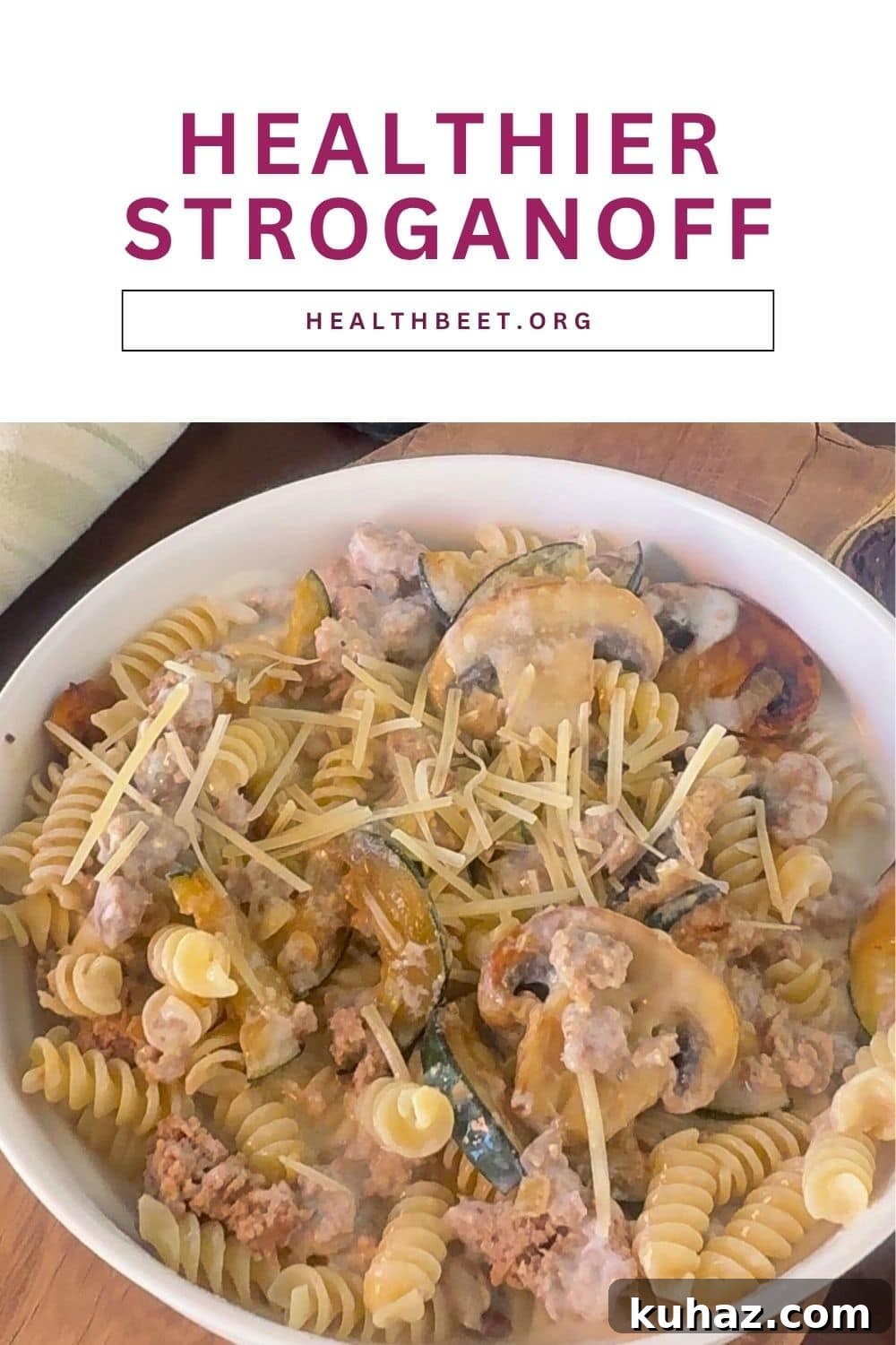 Lighter, Flavor-Packed Stroganoff Recipe 5 Healthier Stroganoff close up