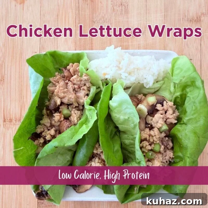 chicken lettuce wraps