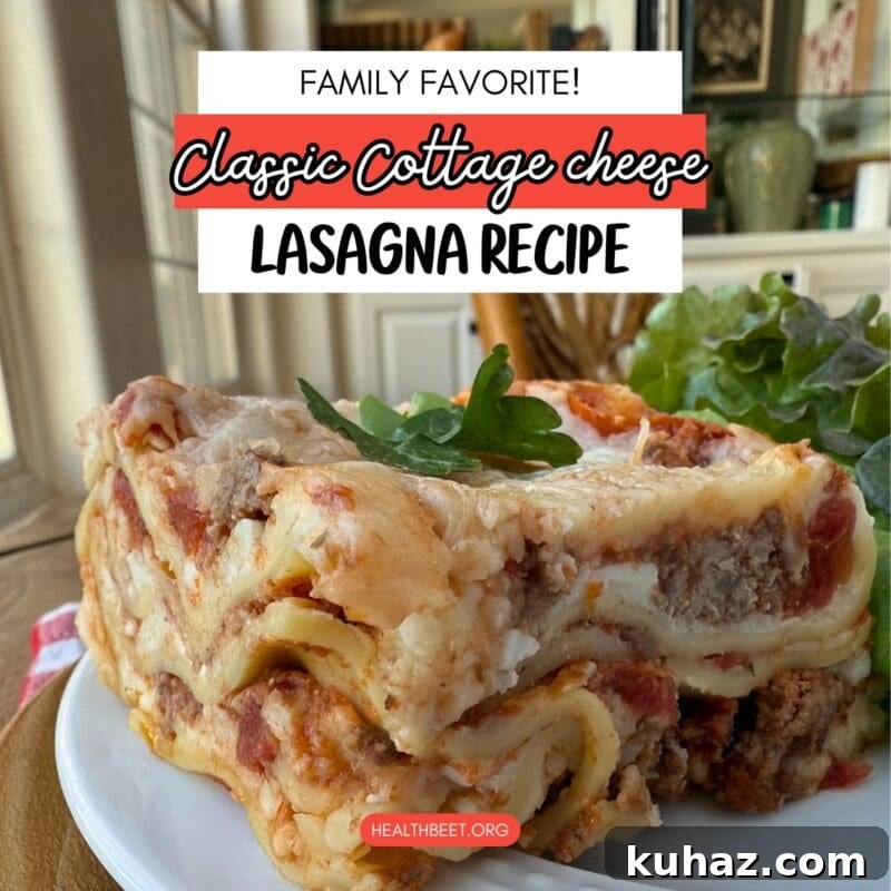 cottage cheese lasagna