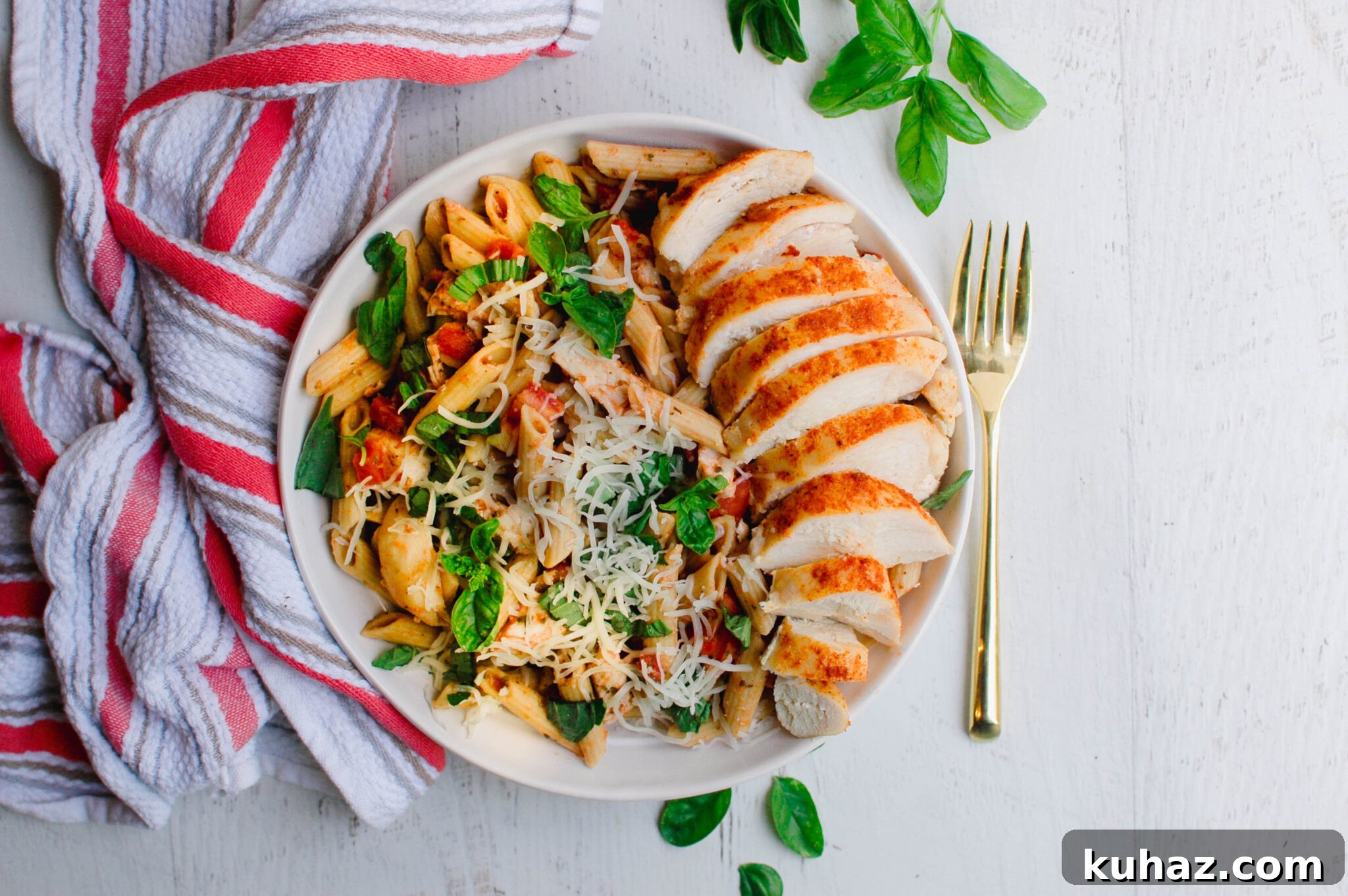Creamy Chicken, Bacon and Bruschetta Pasta 2 Chicken Bacon Bruschetta Pasta