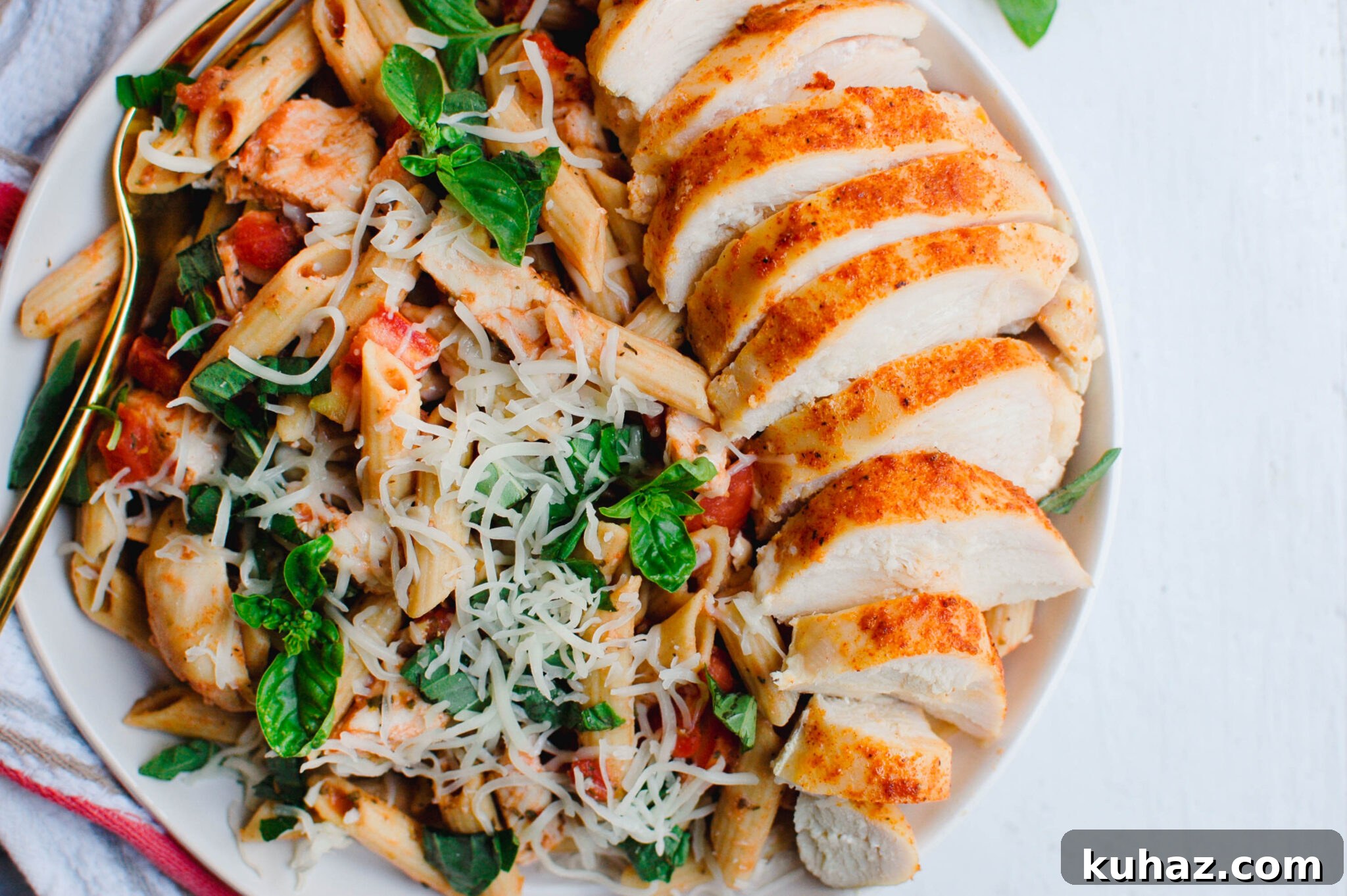Creamy Chicken, Bacon and Bruschetta Pasta 4 Chicken Bacon Bruschetta Pasta