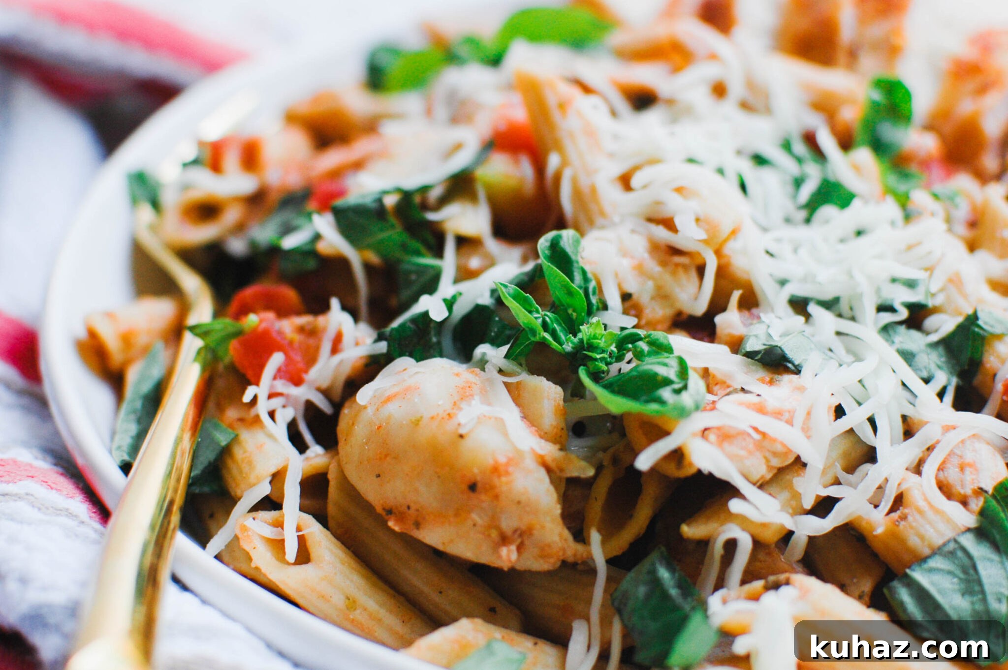 Creamy Chicken, Bacon and Bruschetta Pasta 5 Chicken Bacon Bruschetta Pasta