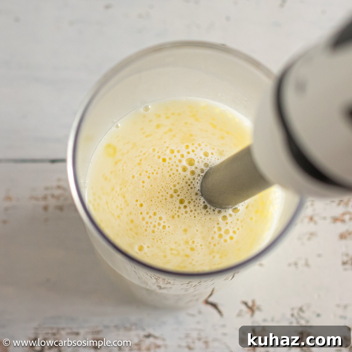 Continuing Blending | Low-Carb, So Simple