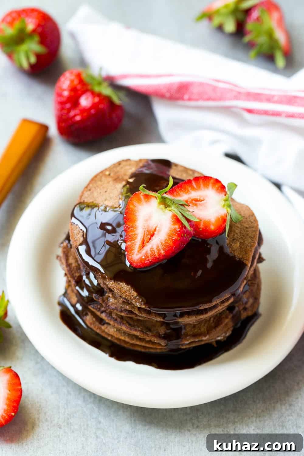 Fluffy Chocolate Protein Pancakes Recipe 2 Chocolate Protein Pancakes