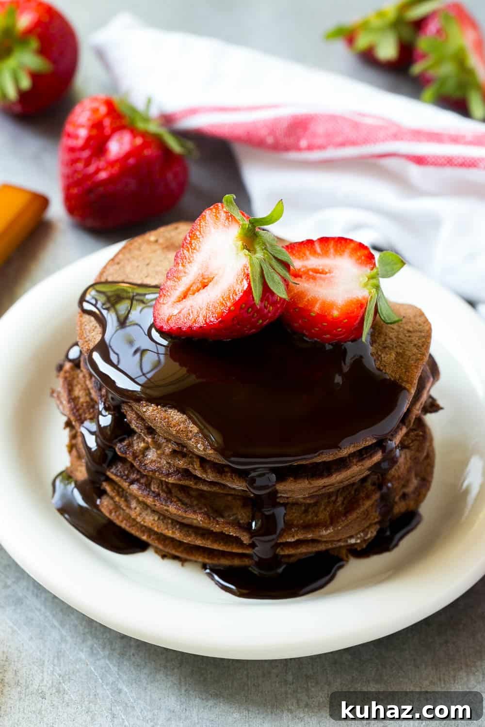 Fluffy Chocolate Protein Pancakes Recipe 3 Chocolate Protein Pancakes