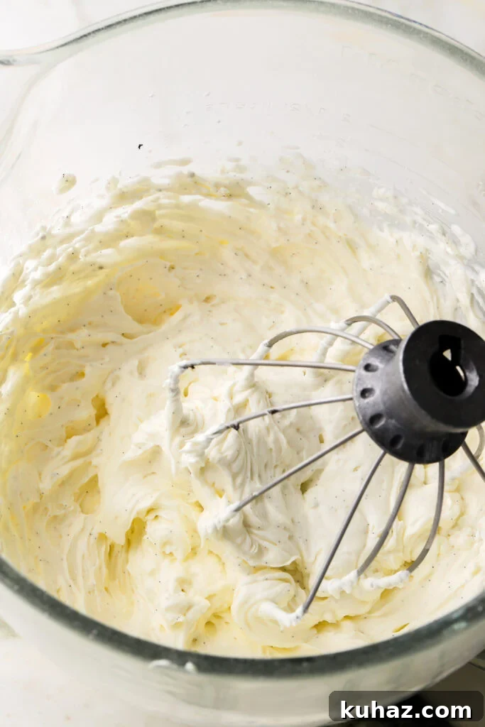 Classic Tiramisu Sheet Cake with Coffee Mascarpone 13 whipped cream beat into mascarpone