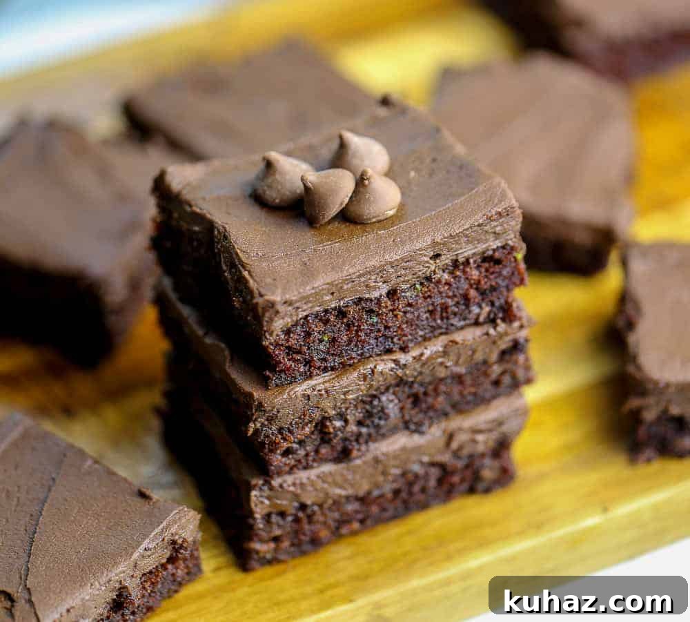 Fudgy Cocoa Zucchini Brownies 6 img 28001 12