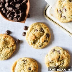 Soft and Chewy Almond Flour Chocolate Chip Cookie Recipe 13 Almond flour chocolate chip cookies
