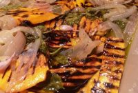 Griddled Sweet and Sour Marinated Pumpkin Recipe