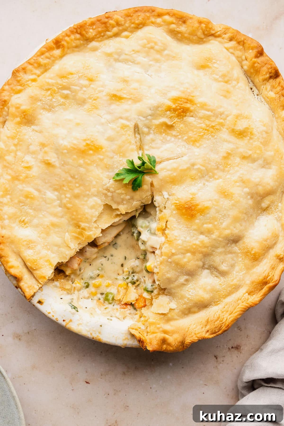 Homemade Chicken Pot Pie with Store-Bought Crust 2 img 3119 1