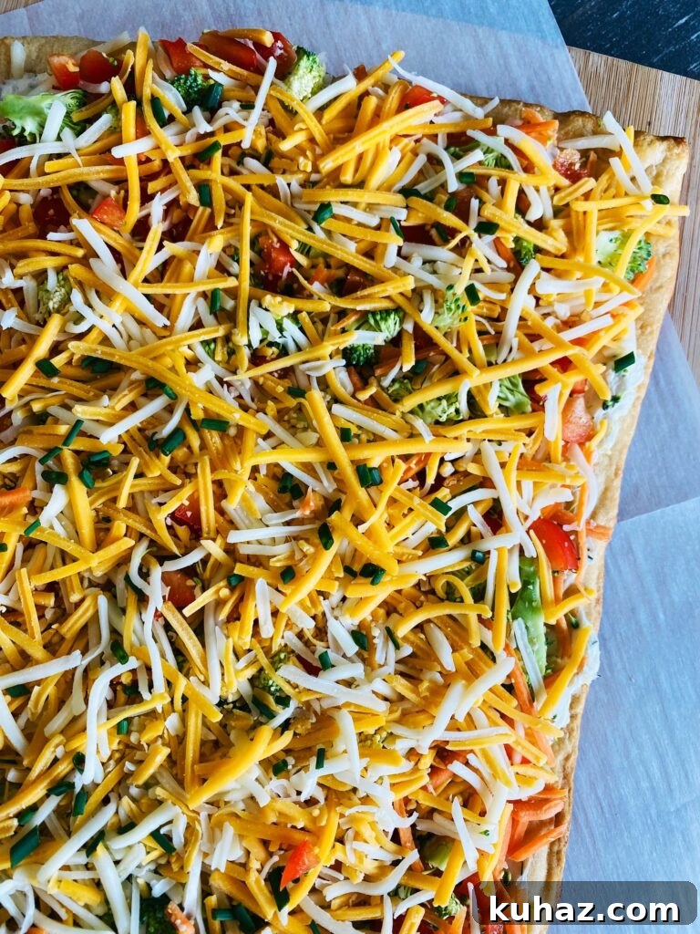 Smoked Veggie Pizza on a Traeger Grill 7 Traeger Smoked Veggie Pizza