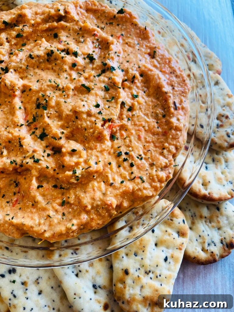 Smoked Veggie Pizza on a Traeger Grill 9 Smoked Tomato Feta Dip