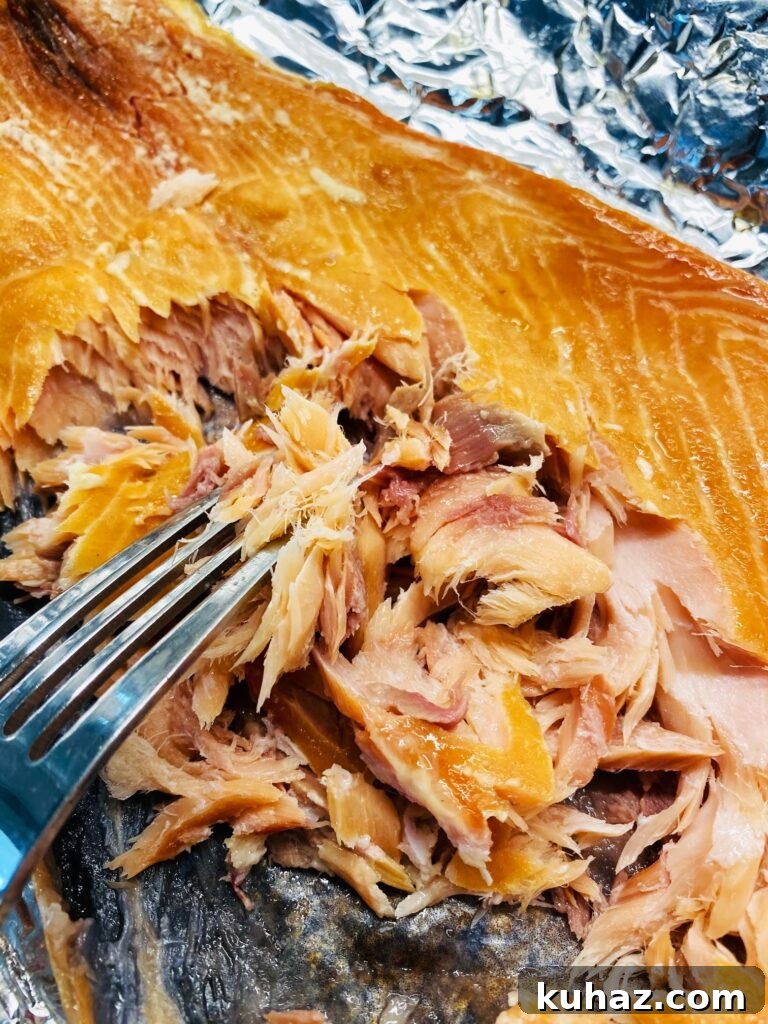 Creamy Pesto Salmon Pasta 3 smoked salmon