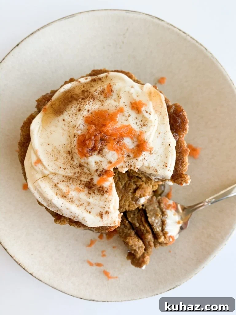 an overhead shot of a stack of pancakes on a brown plate