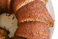 Sour Cream Banana Bundt Cake Recipe