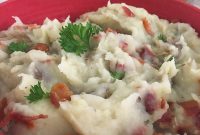 Dairy-Free Mashed Potatoes with Crispy Bacon