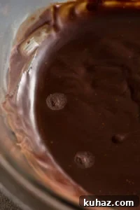 Homemade Chocolate Hazelnut Rum Truffles Recipe 10 chilled rum truffle mixture in a bowl
