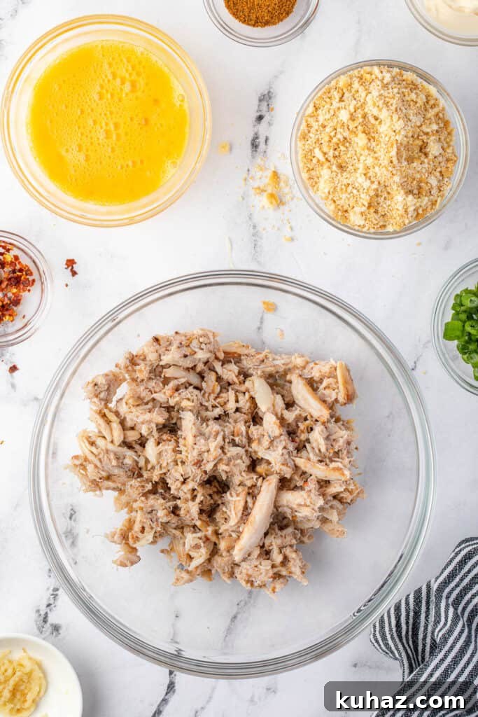 cooked crab meat in bowl