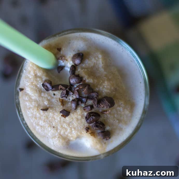High Protein Coffee Smoothie Recipe 8 Coffee Smoothie-21