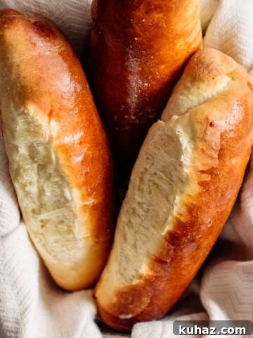a basket full of buns