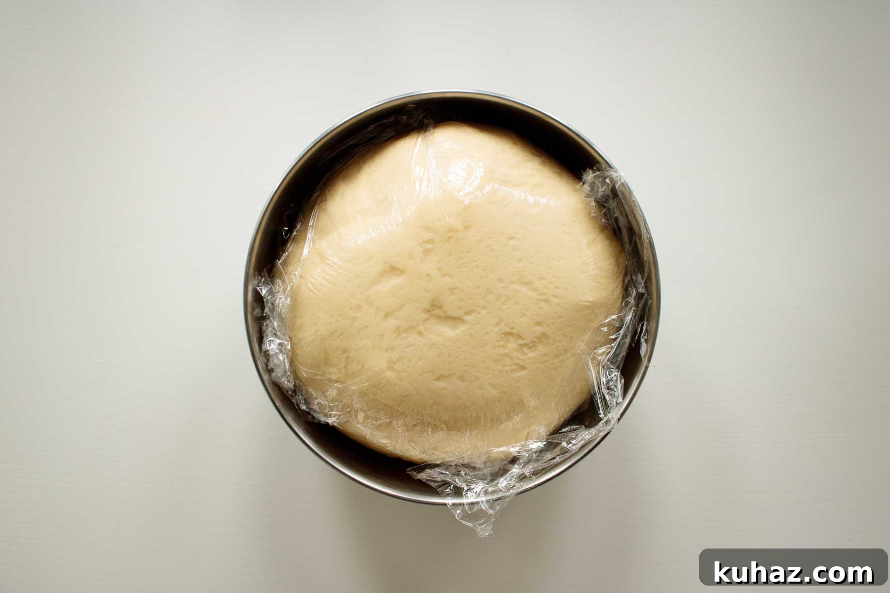 Soft Challah Rolls Recipe for Fluffy Challah Buns 6 Dough doubled in size.