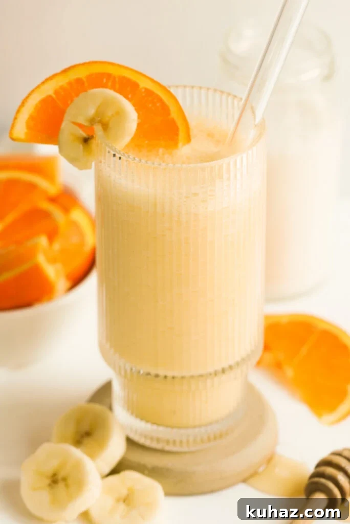 Orange Banana Smoothie Recipe 11 refreshing orange smoothie