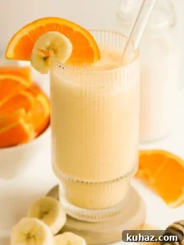 Orange Banana Smoothie
